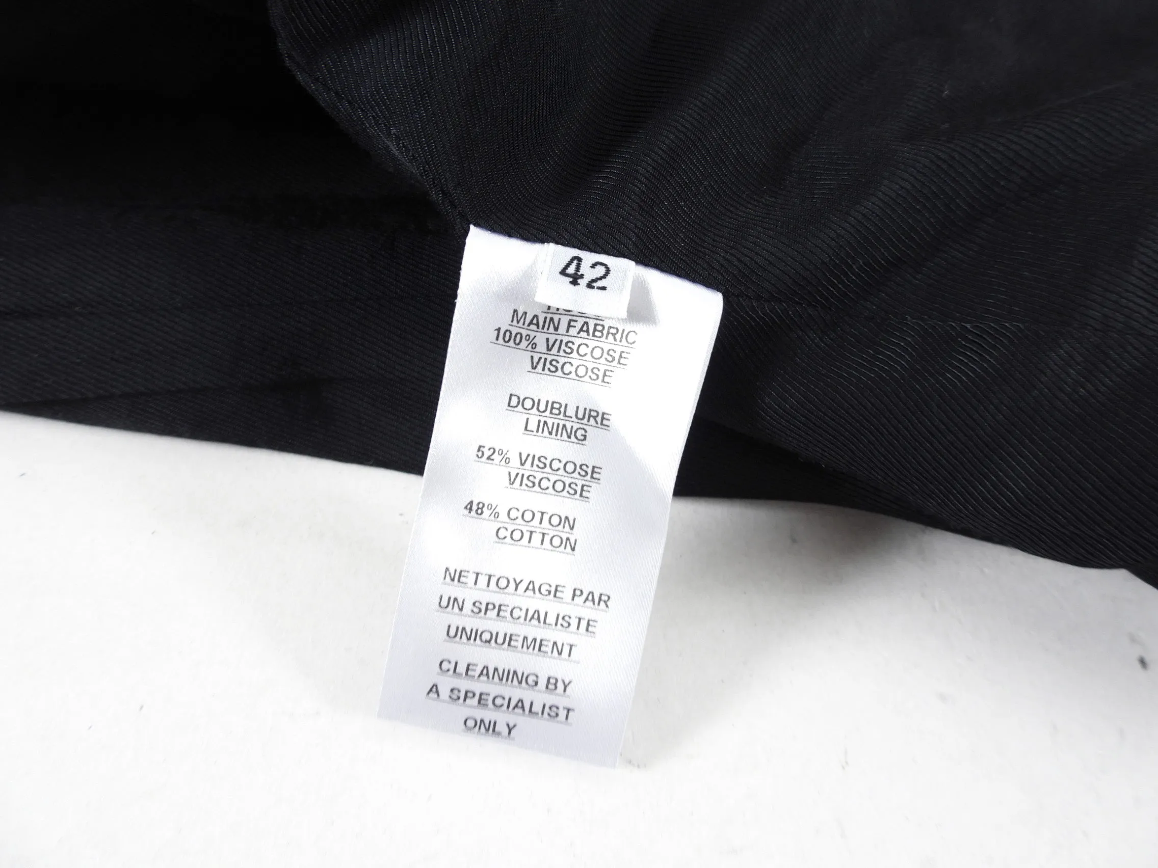 Balmain Black and White Marble Pattern Blazer - FR42 / USA L (8/10)