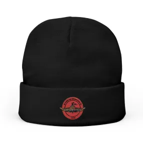 Beanie Hat - 2d Force Recon Embroidery Design