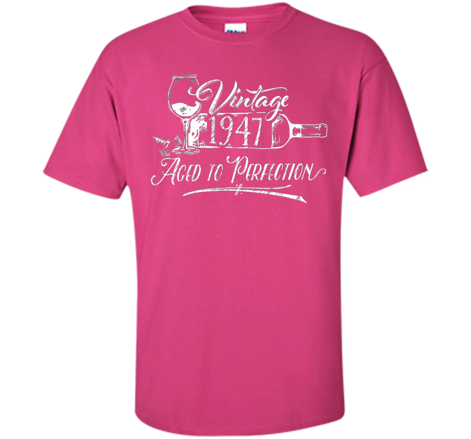 Birthday Shirt 1947 Year - Vintage 1947 Aged to Perfection