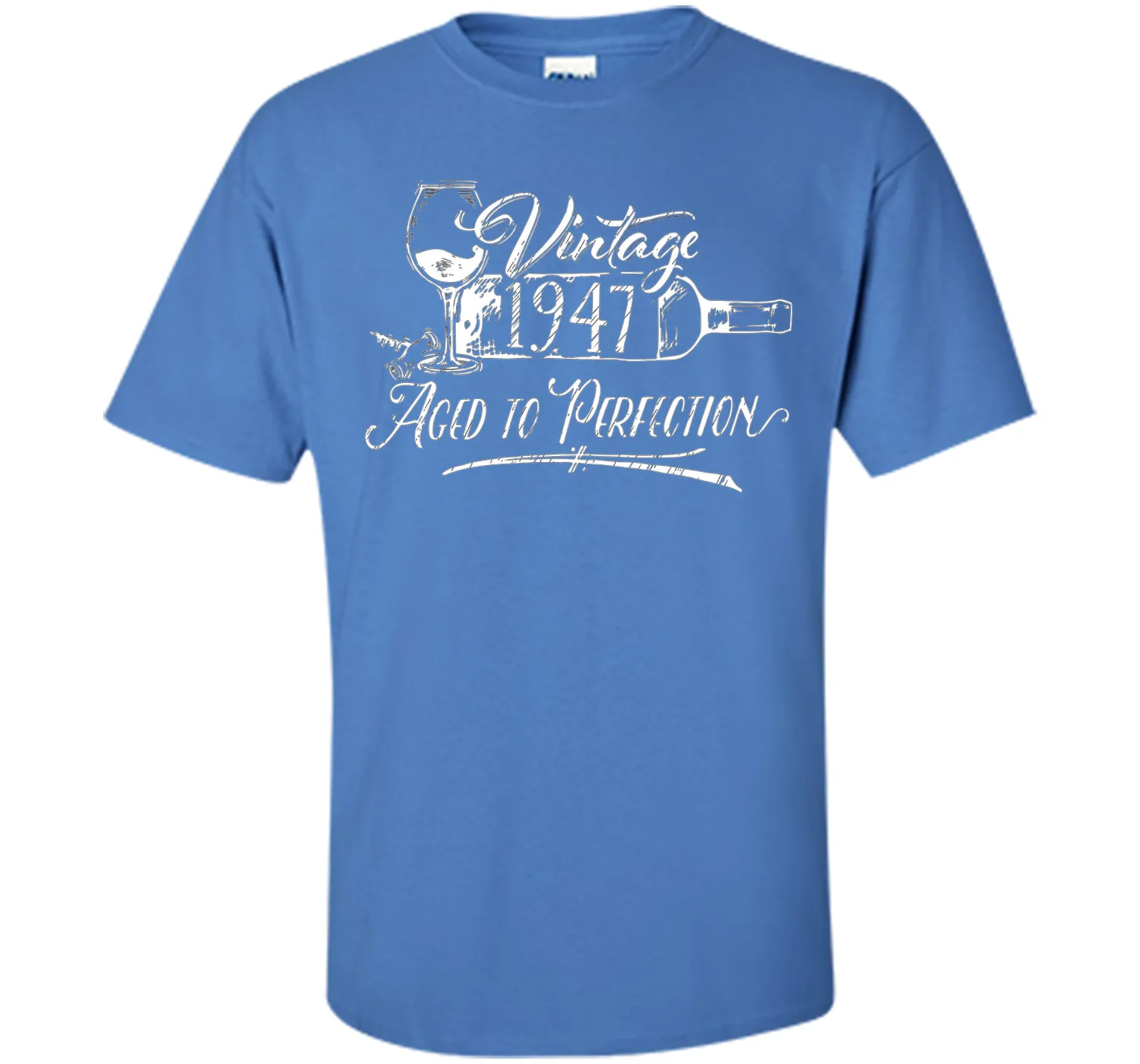 Birthday Shirt 1947 Year - Vintage 1947 Aged to Perfection