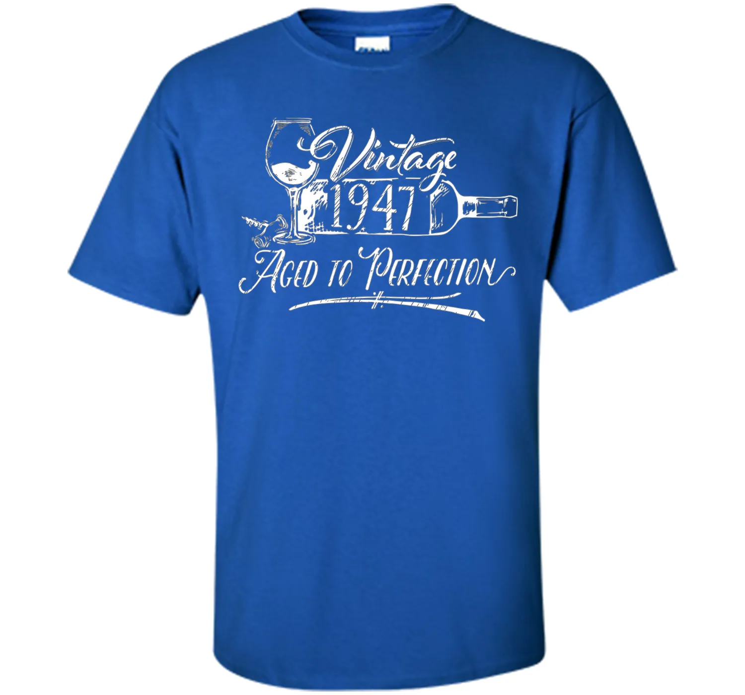 Birthday Shirt 1947 Year - Vintage 1947 Aged to Perfection
