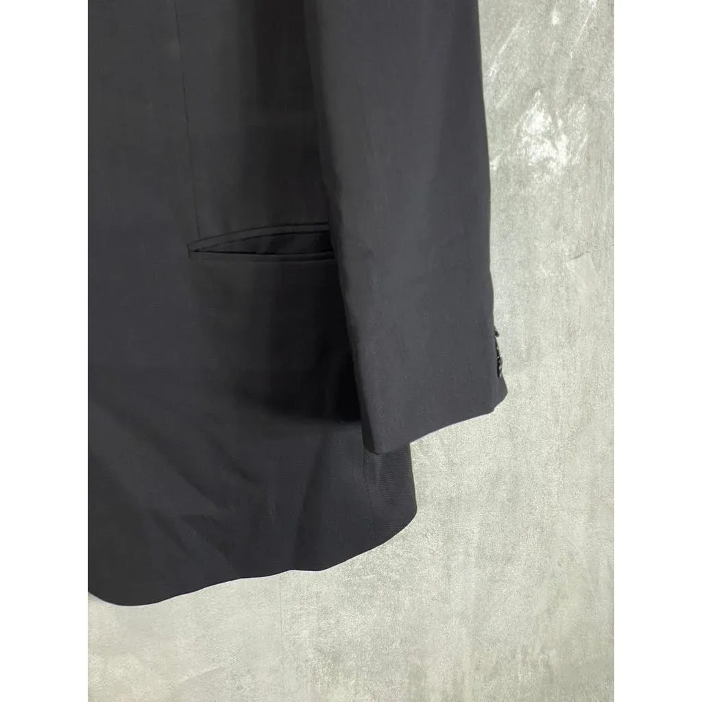 BOSS HUGO BOSS Men's Black Solid Vintage Three-Button Blazer SZ 42R