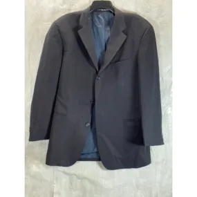 BOSS HUGO BOSS Men's Black Solid Vintage Three-Button Blazer SZ 42R