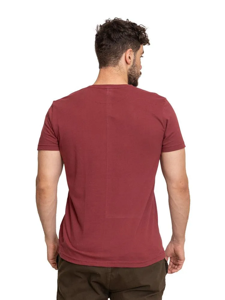Brick Red B-Round T-shirt