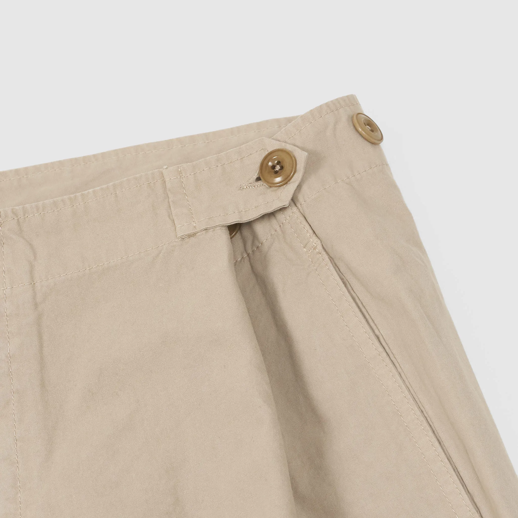 Cellar Door Unisex Pleated Wide Chino Pant