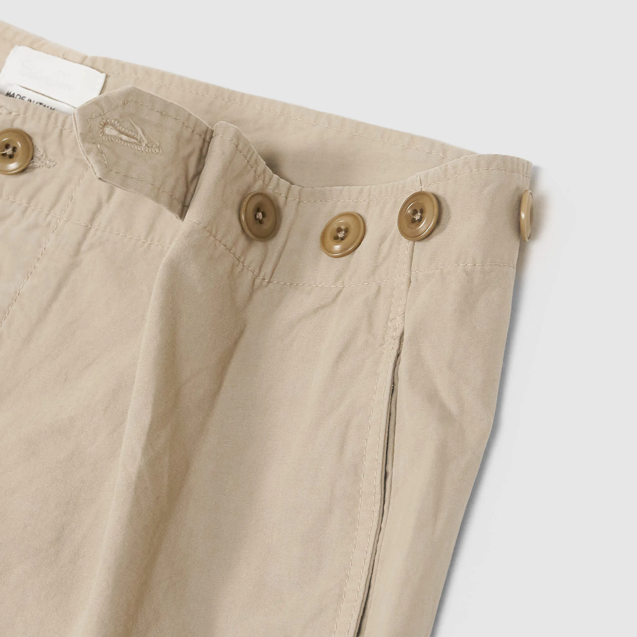 Cellar Door Unisex Pleated Wide Chino Pant