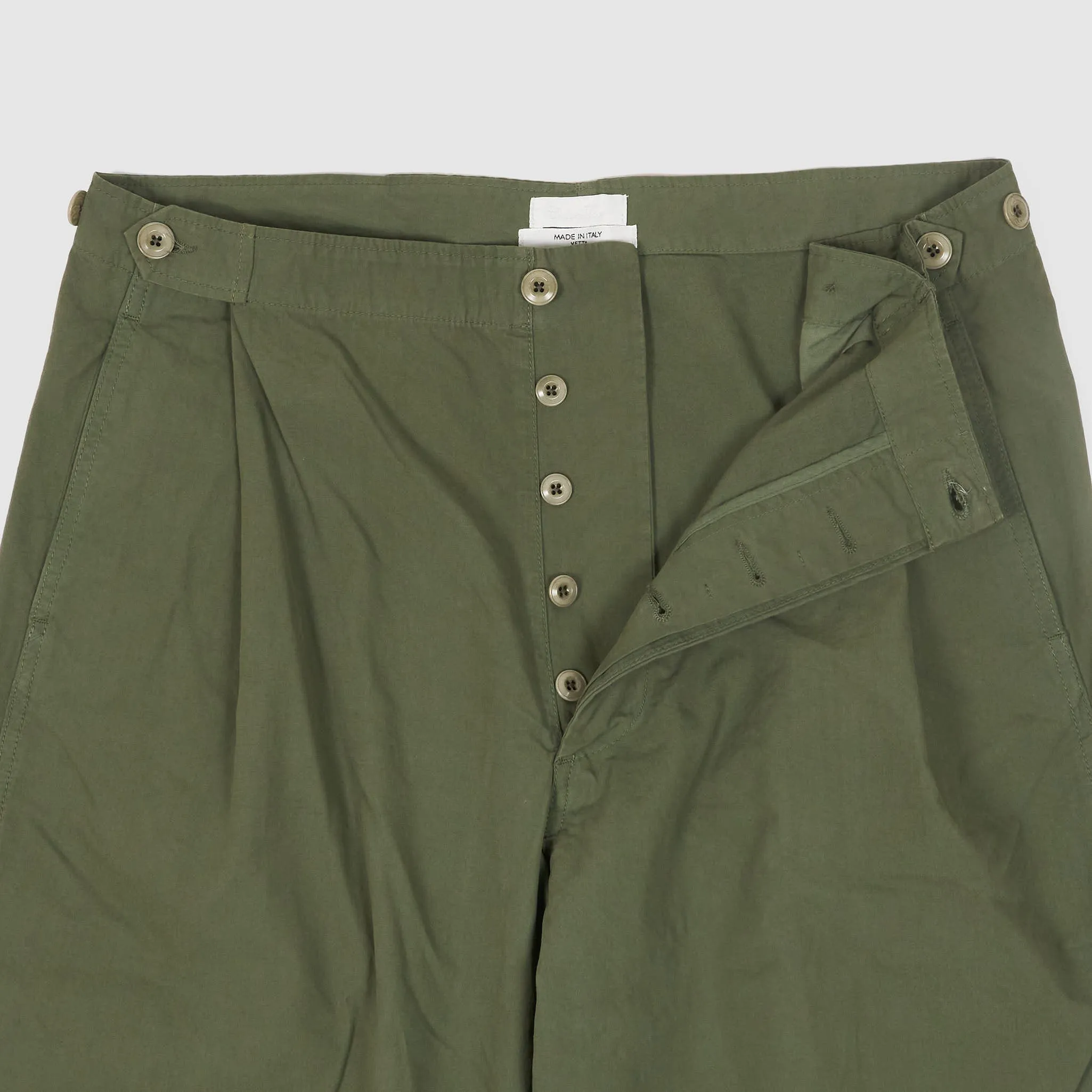 Cellar Door Unisex Pleated Wide Chino Pant