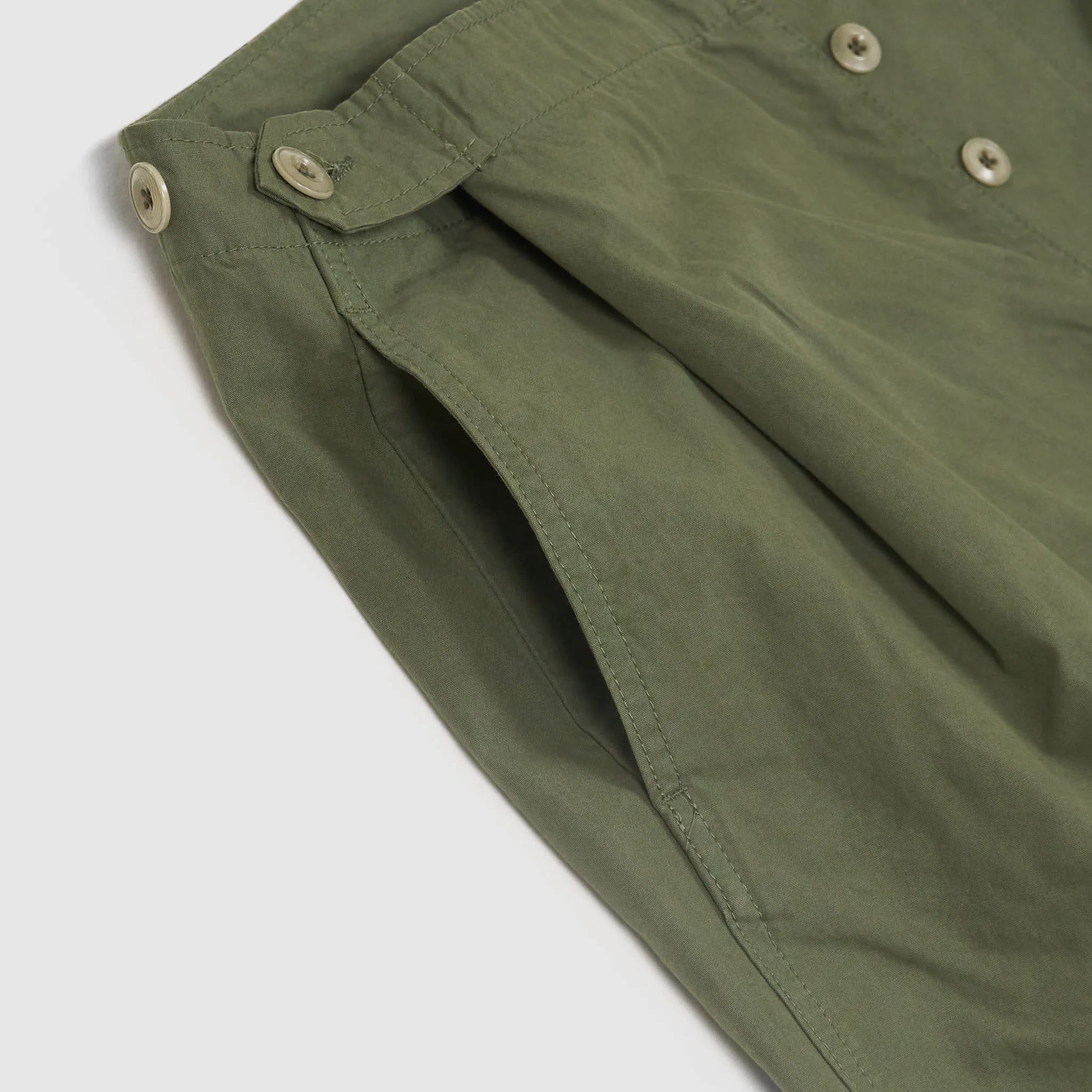 Cellar Door Unisex Pleated Wide Chino Pant