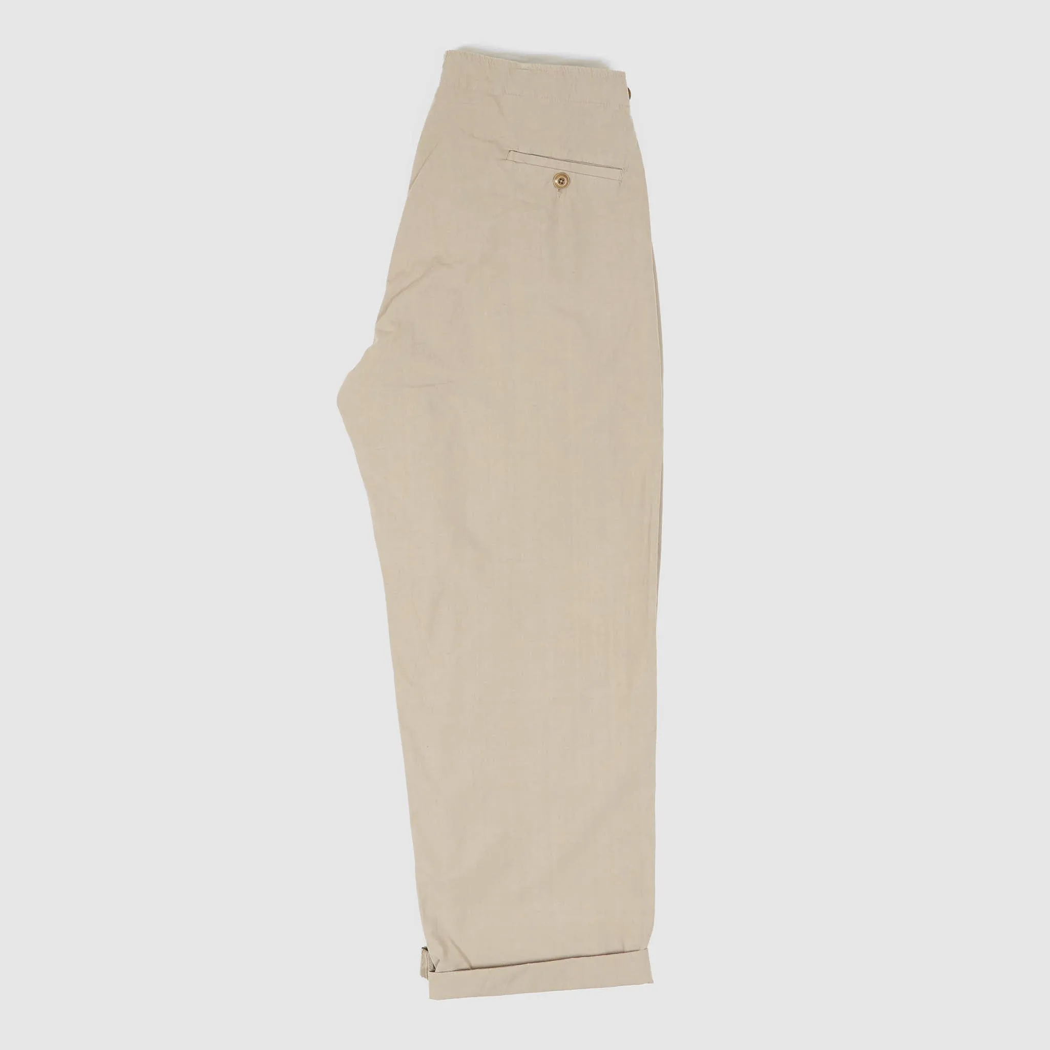 Cellar Door Unisex Pleated Wide Chino Pant