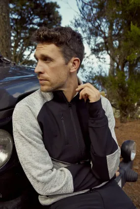 Clique Haines Fleece Jacket | Men's Hybrid Fleece | Softshell Panels | 4 Colours | XS-3XL