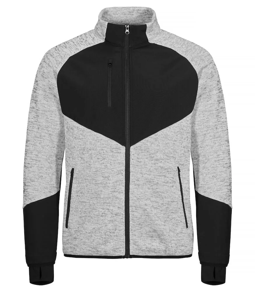 Clique Haines Fleece Jacket | Men's Hybrid Fleece | Softshell Panels | 4 Colours | XS-3XL
