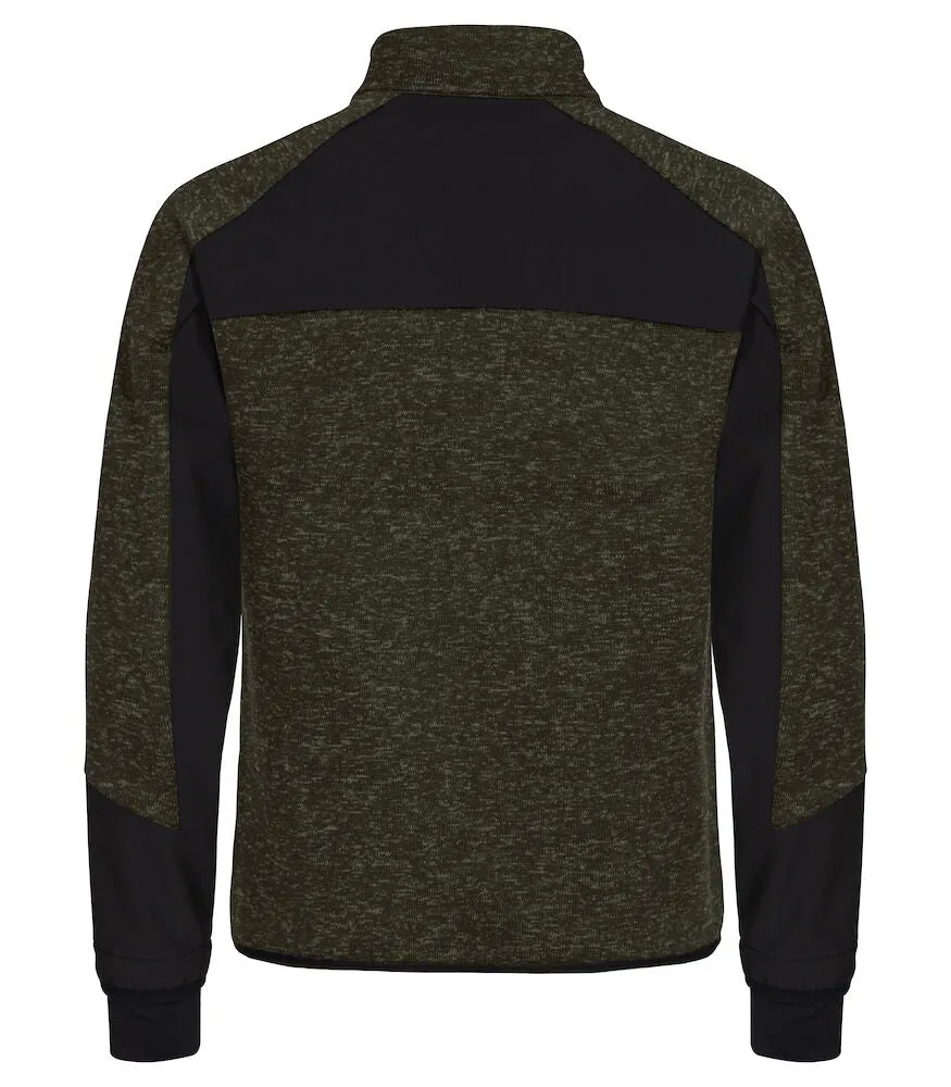 Clique Haines Fleece Jacket | Men's Hybrid Fleece | Softshell Panels | 4 Colours | XS-3XL