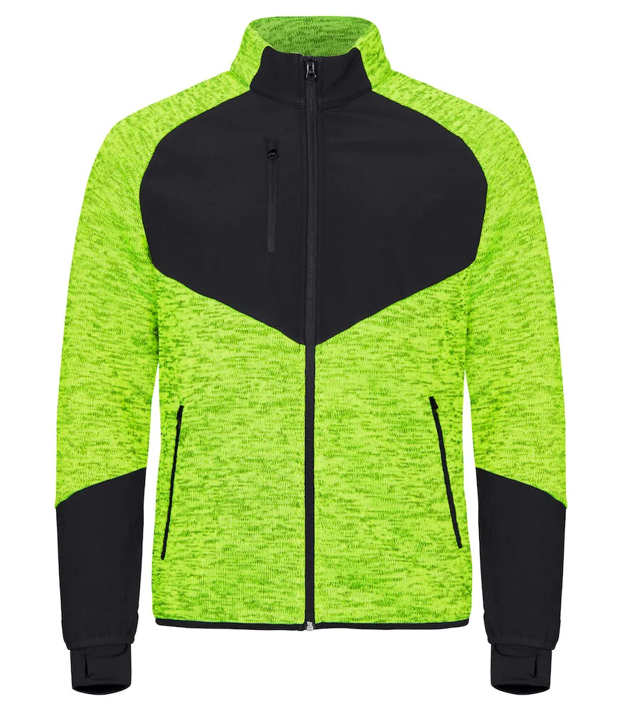 Clique Haines Fleece Jacket | Men's Hybrid Fleece | Softshell Panels | 4 Colours | XS-3XL