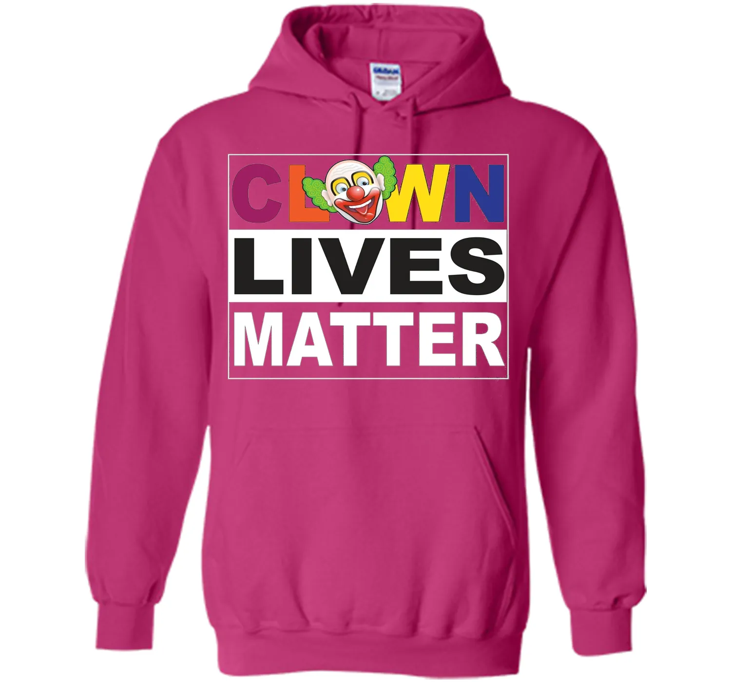 Clown Lives Matter T Shirt Happy Red Nose Clown Parody