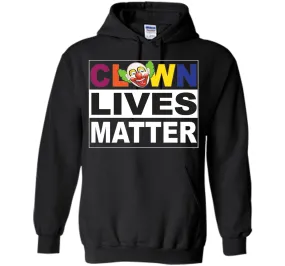 Clown Lives Matter T Shirt Happy Red Nose Clown Parody