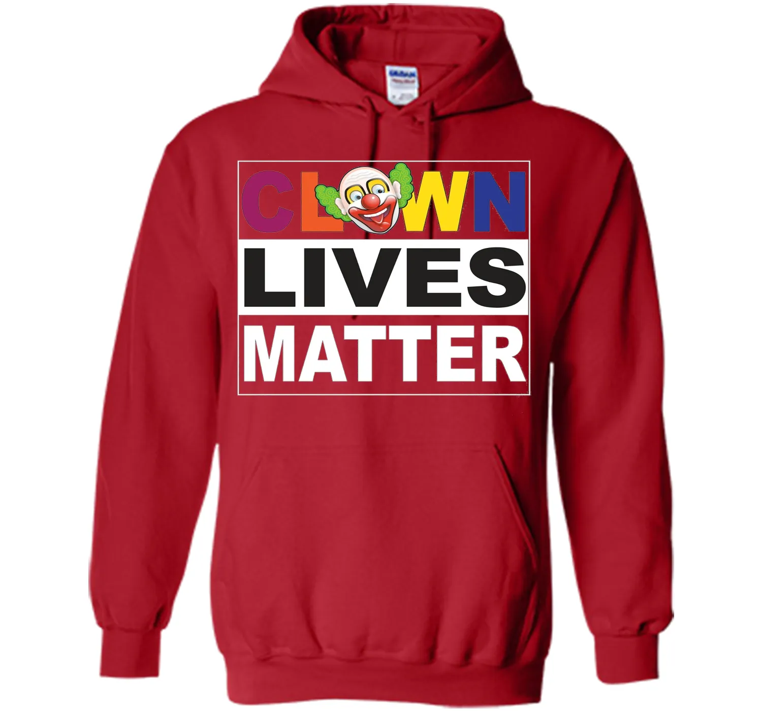 Clown Lives Matter T Shirt Happy Red Nose Clown Parody