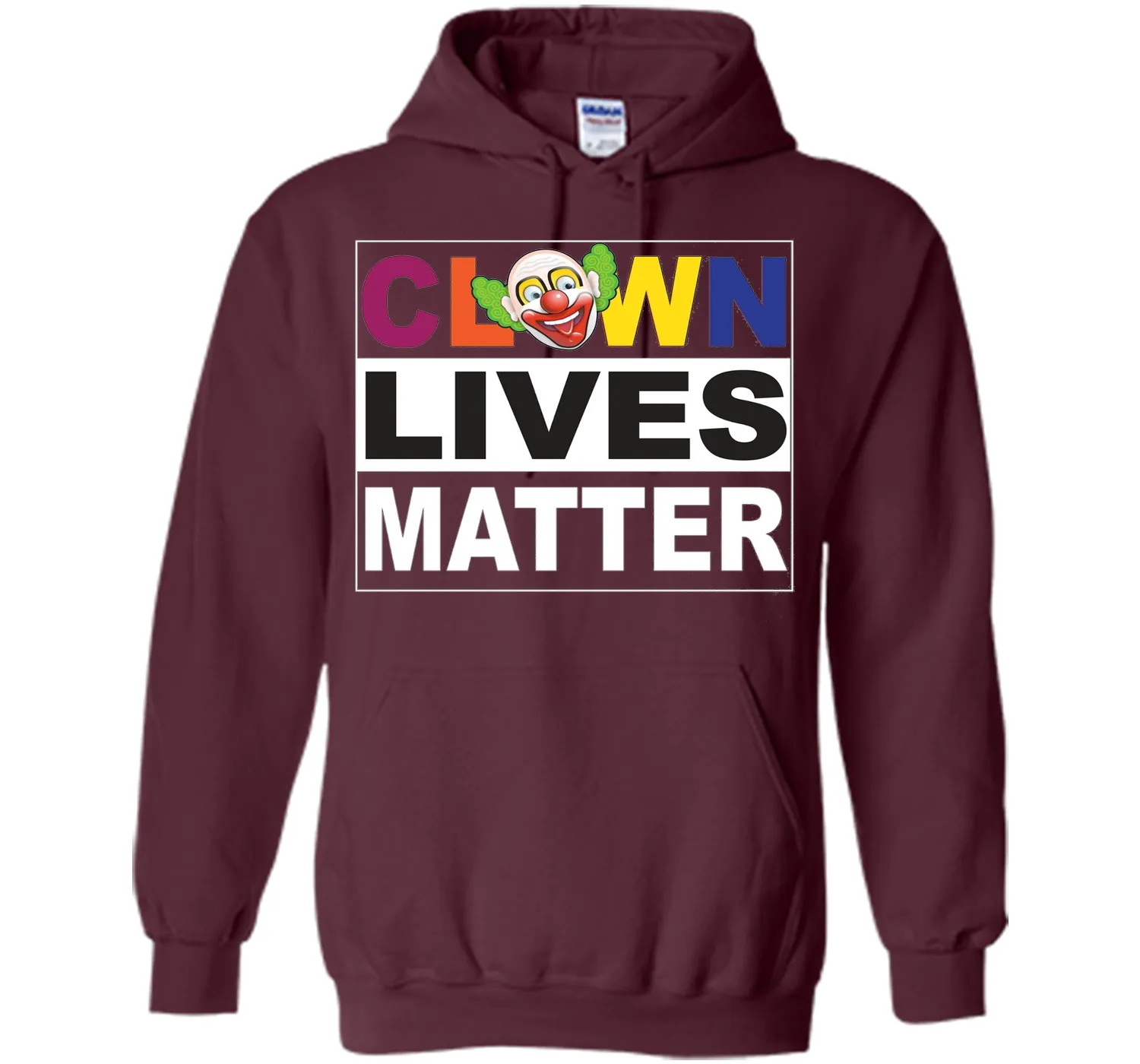 Clown Lives Matter T Shirt Happy Red Nose Clown Parody