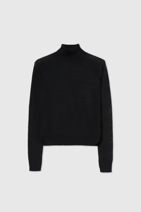 Cotton turtleneck jumper