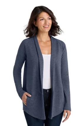 EMBROIDERED - L807 - Port Authority® Ladies Interlock Cardigan Sweater