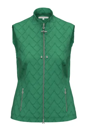 Erfo 711400400 4157 Winter Green Quilted Gilet