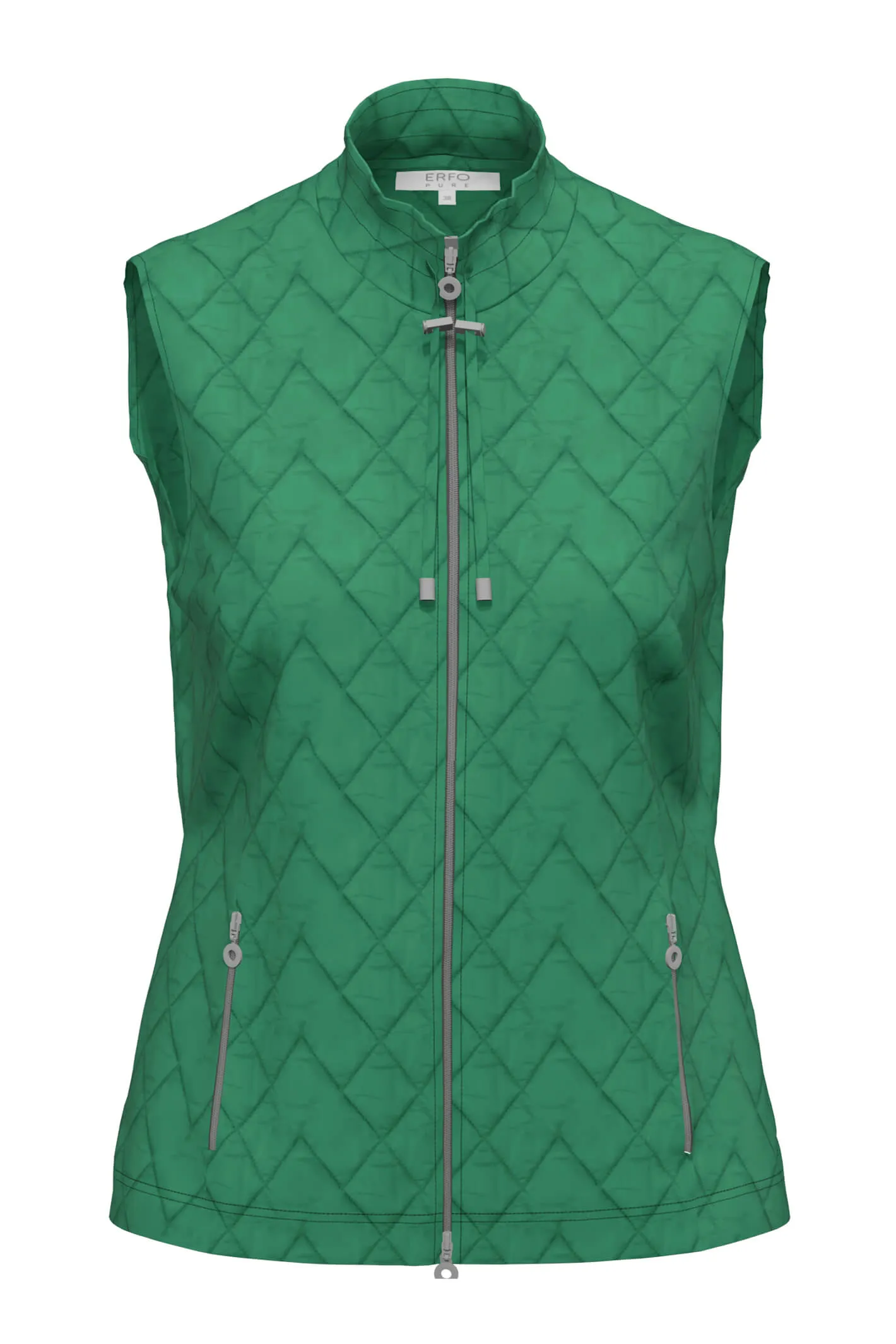 Erfo 711400400 4157 Winter Green Quilted Gilet