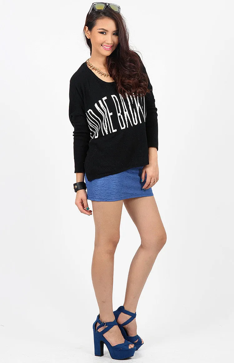 Find Me Backstage Jumper