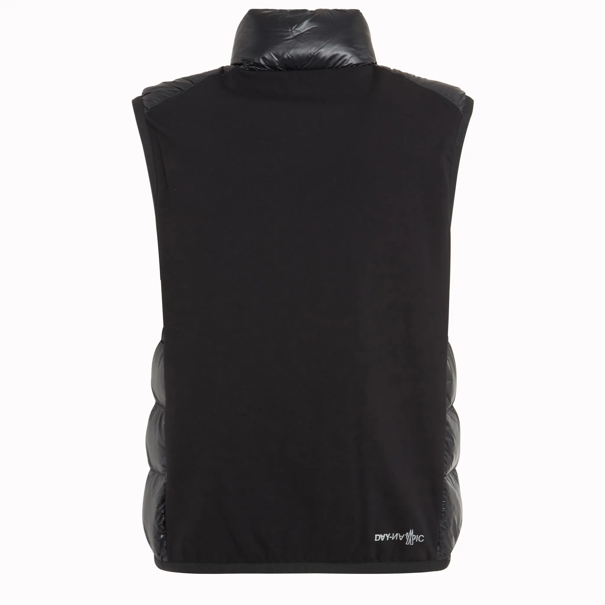 Gilet imbottito in tessuto nero