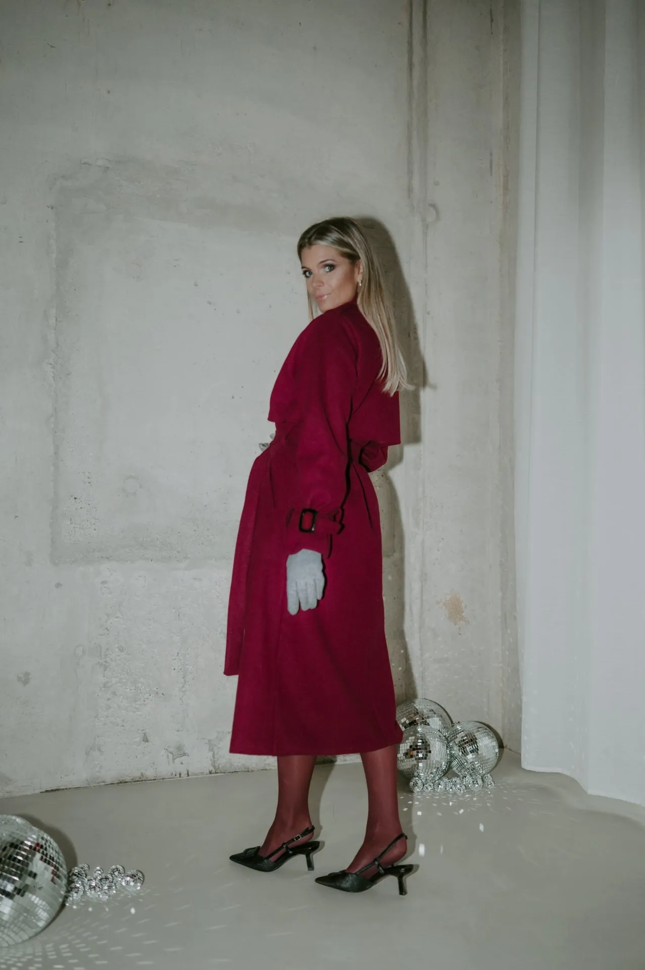 Giugno coat I Bordeaux