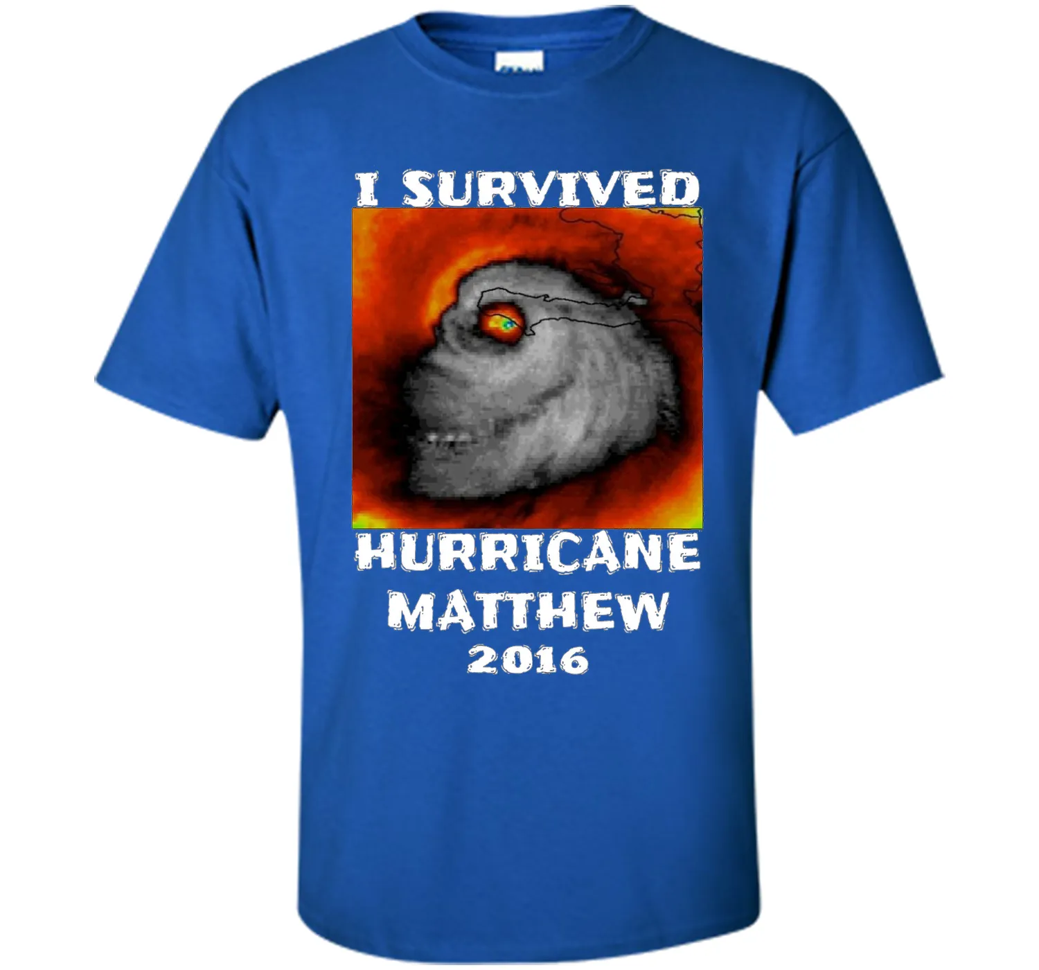 Hurricane Matthew T Shirt I Survived Hurricane Matthew 2016
