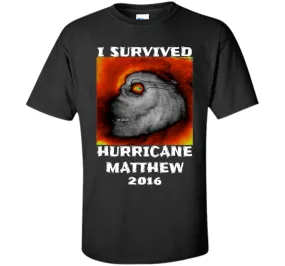 Hurricane Matthew T Shirt I Survived Hurricane Matthew 2016