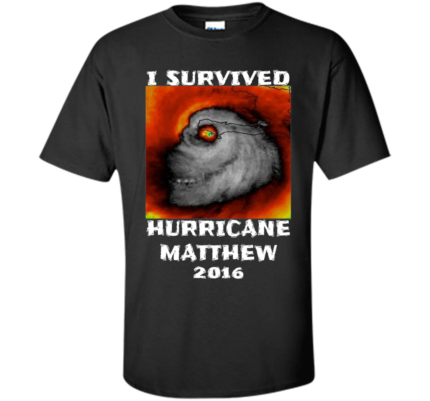 Hurricane Matthew T Shirt I Survived Hurricane Matthew 2016