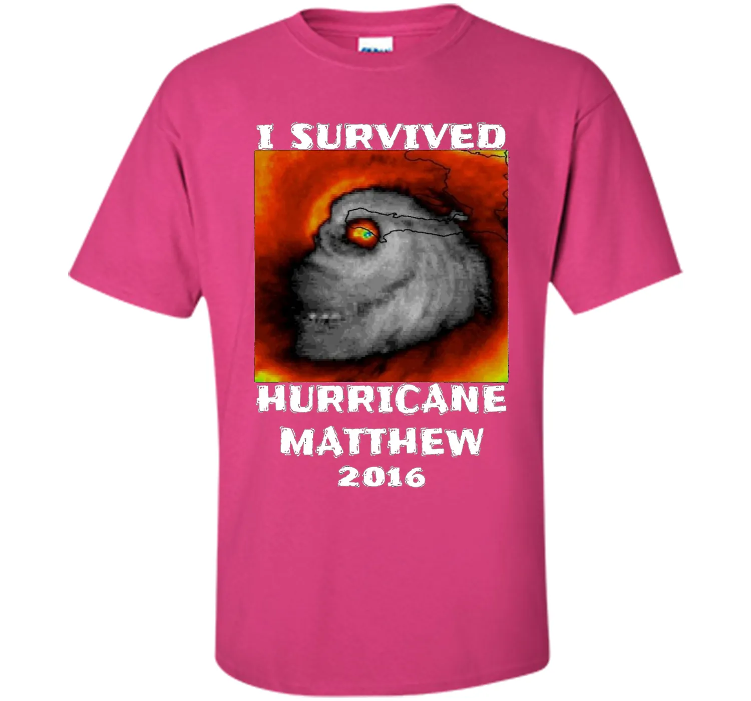 Hurricane Matthew T Shirt I Survived Hurricane Matthew 2016