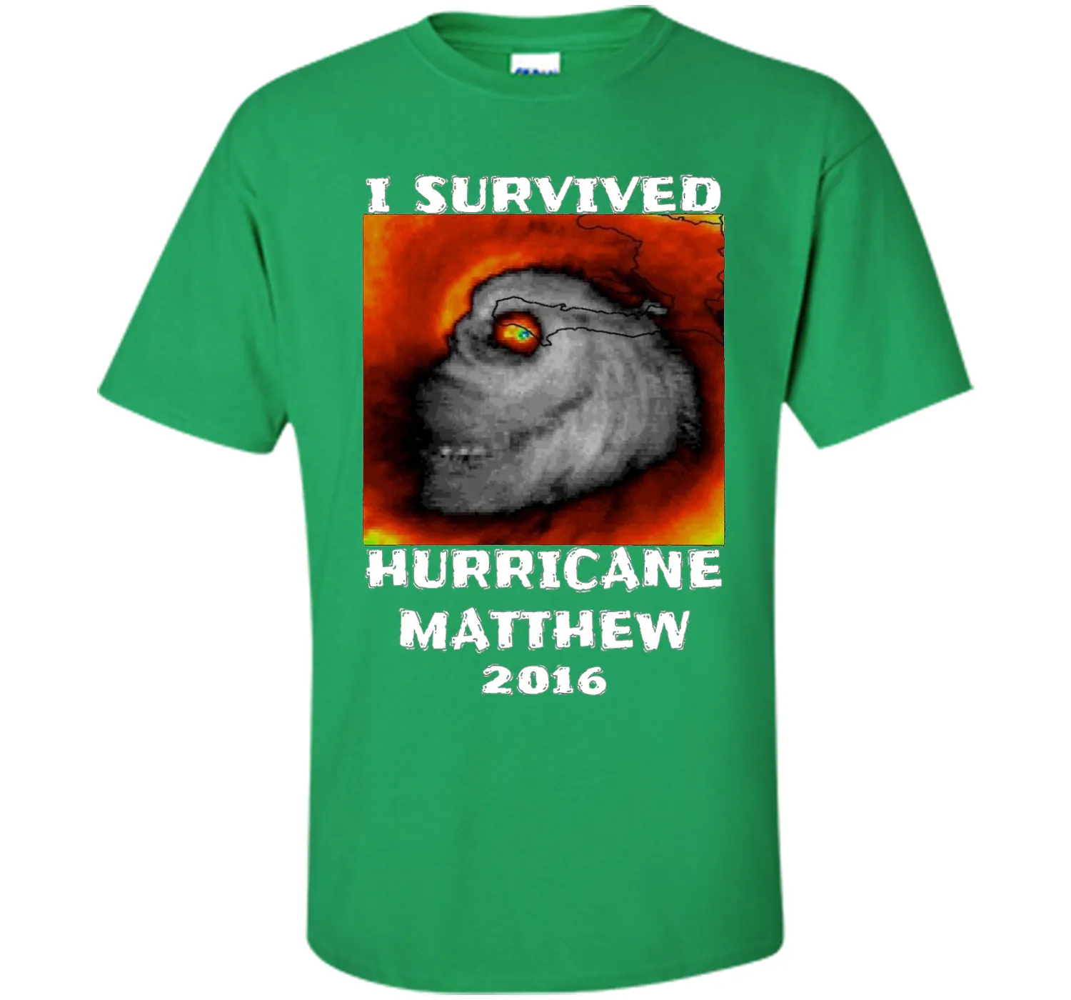 Hurricane Matthew T Shirt I Survived Hurricane Matthew 2016