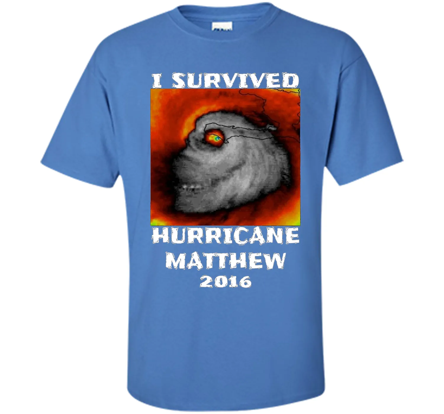 Hurricane Matthew T Shirt I Survived Hurricane Matthew 2016