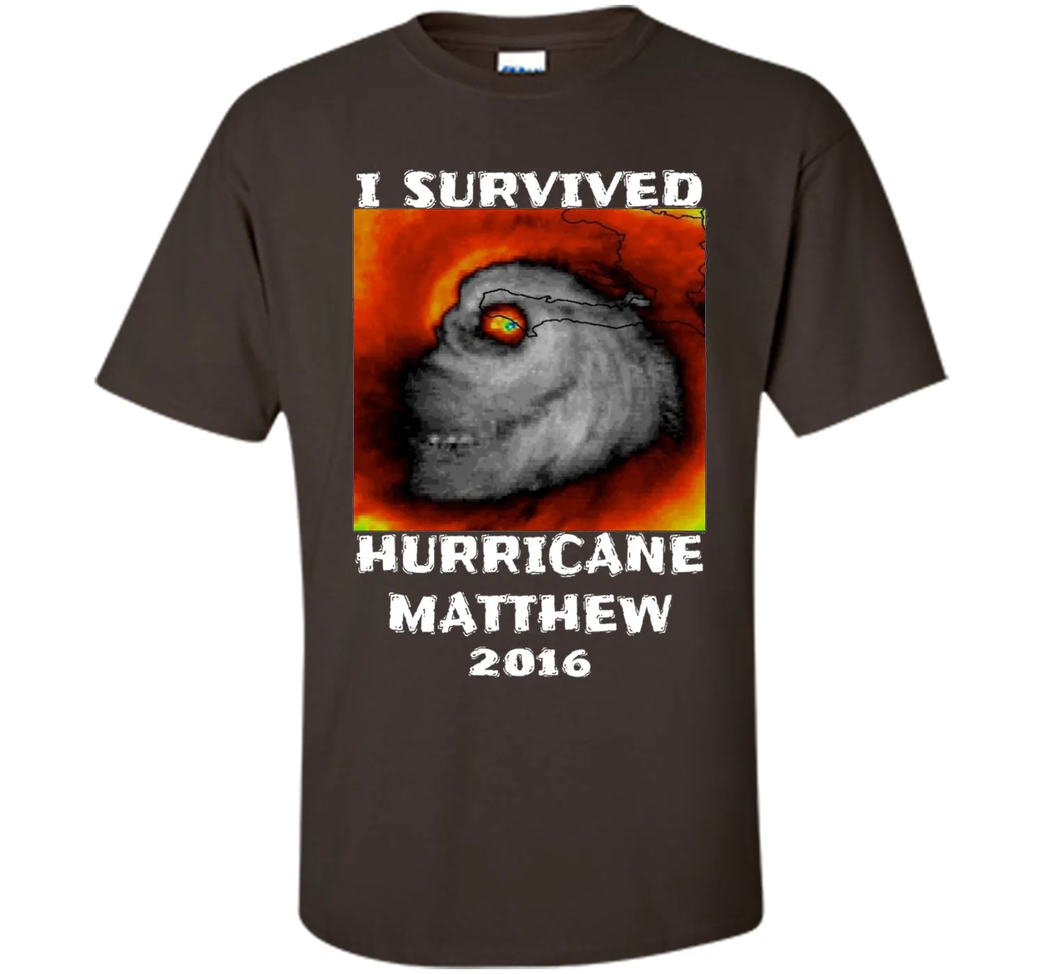 Hurricane Matthew T Shirt I Survived Hurricane Matthew 2016