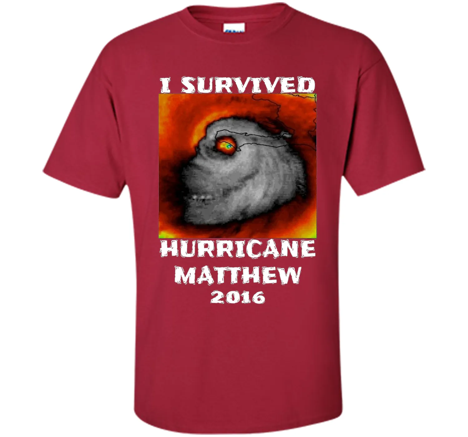 Hurricane Matthew T Shirt I Survived Hurricane Matthew 2016
