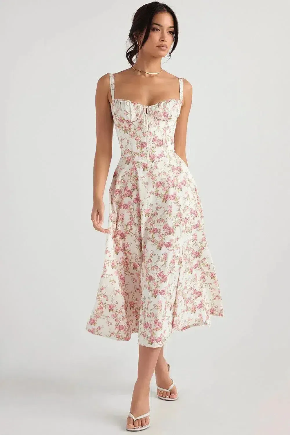 Isabeau – Pleated suspender – Dress