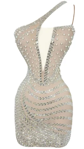 Janesa Dress - Nude