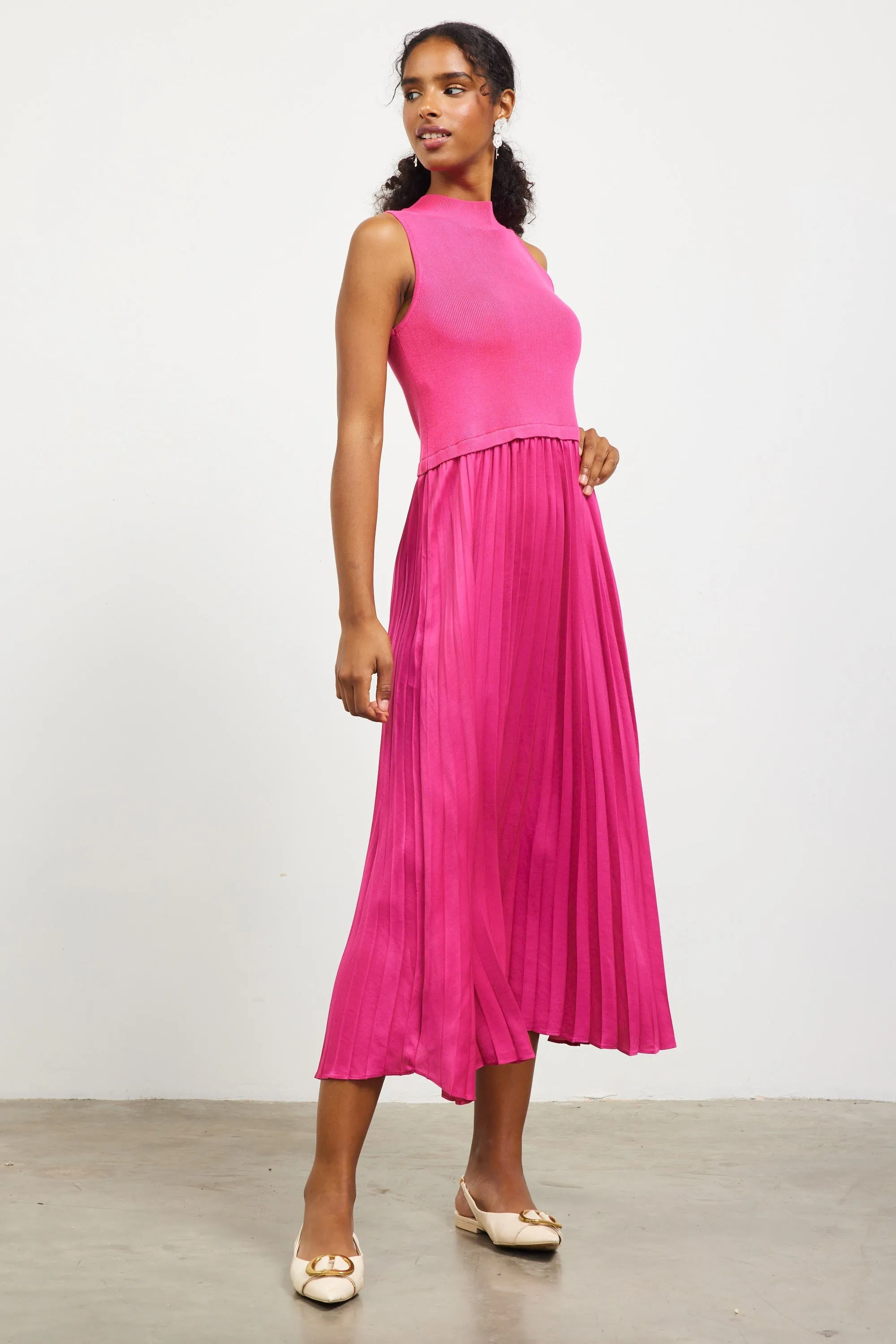 Jules Pleated Dress