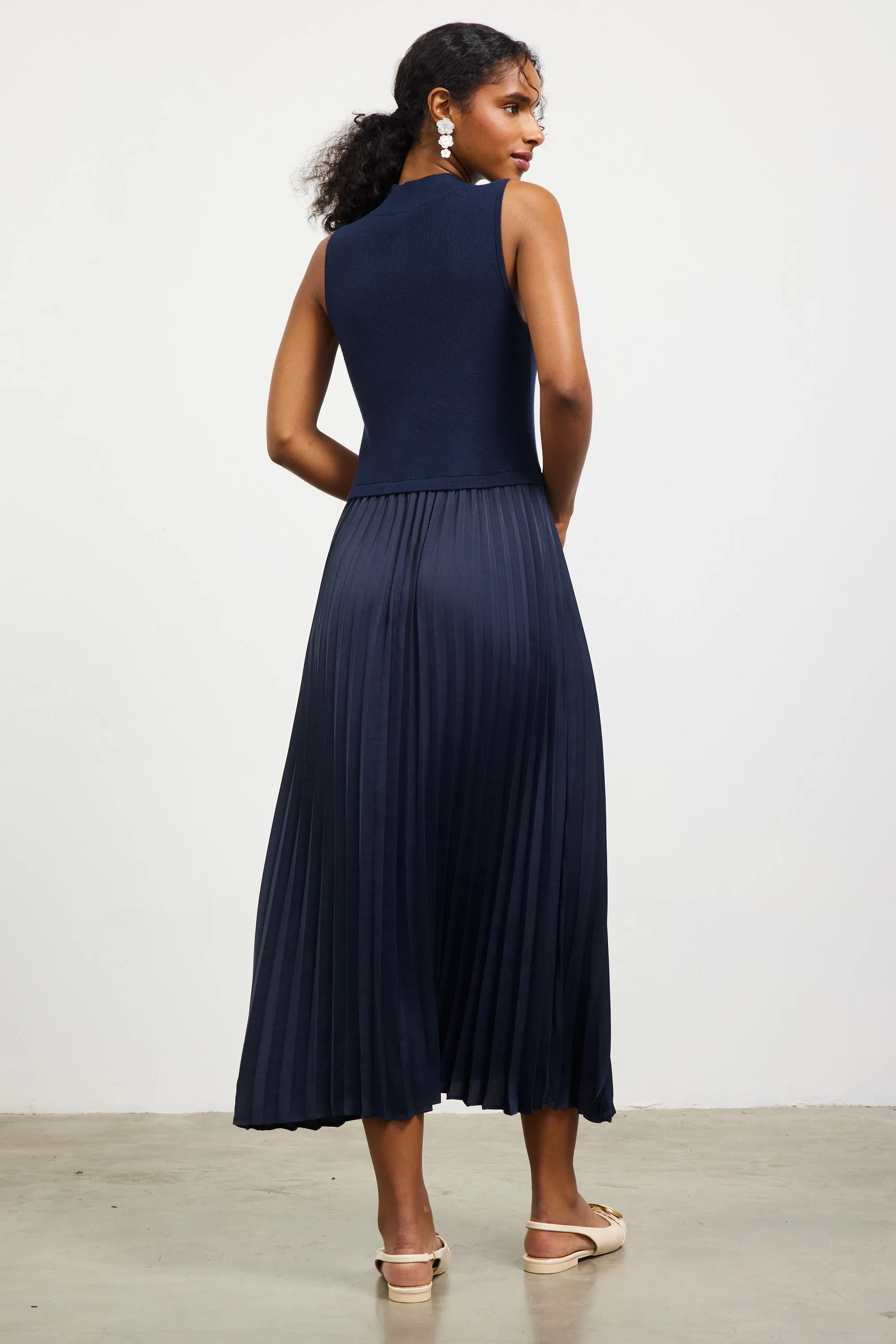Jules Pleated Dress