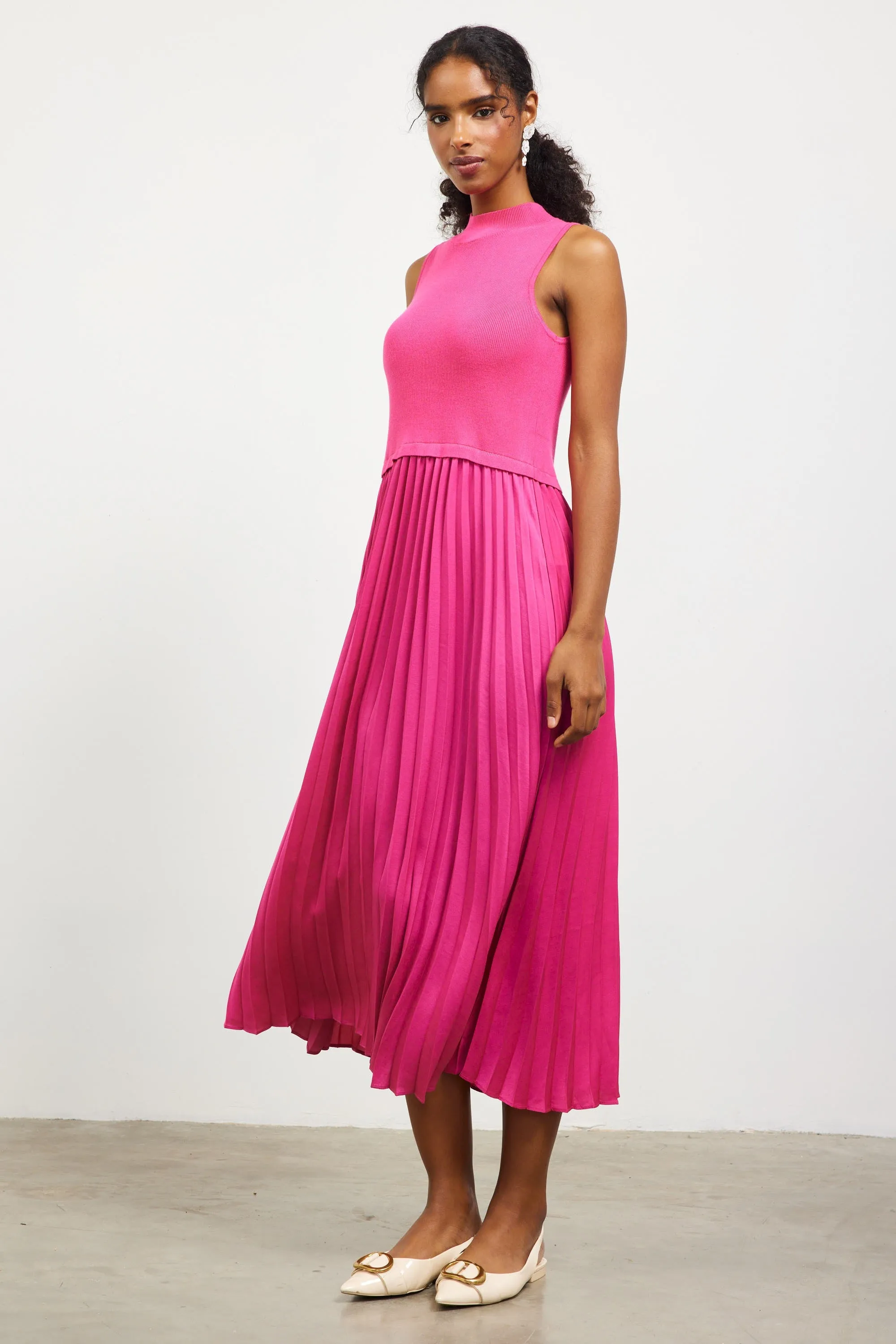 Jules Pleated Dress