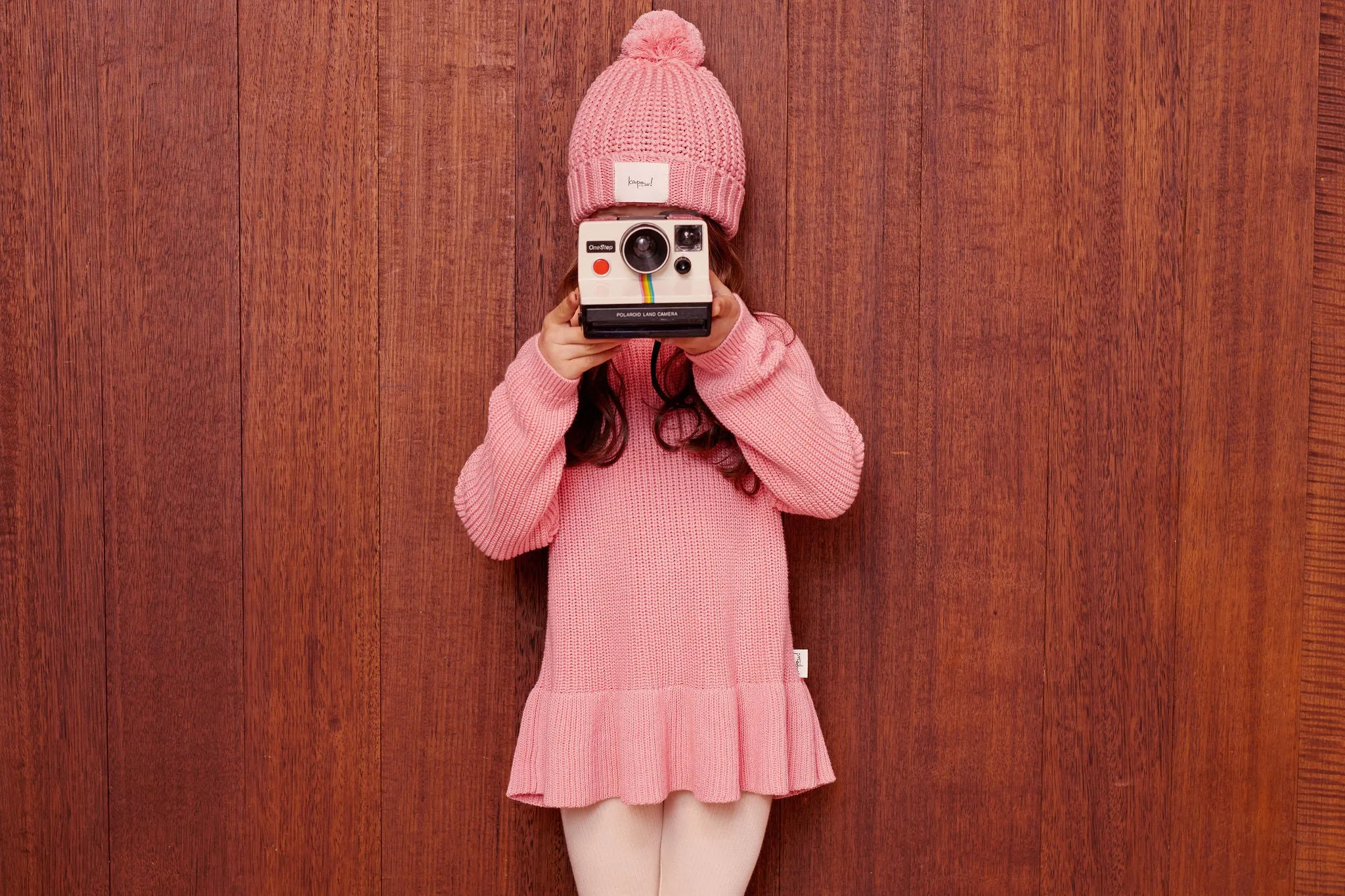 KAPOW - BUBBLEGUM KNIT POM POM BEANIE