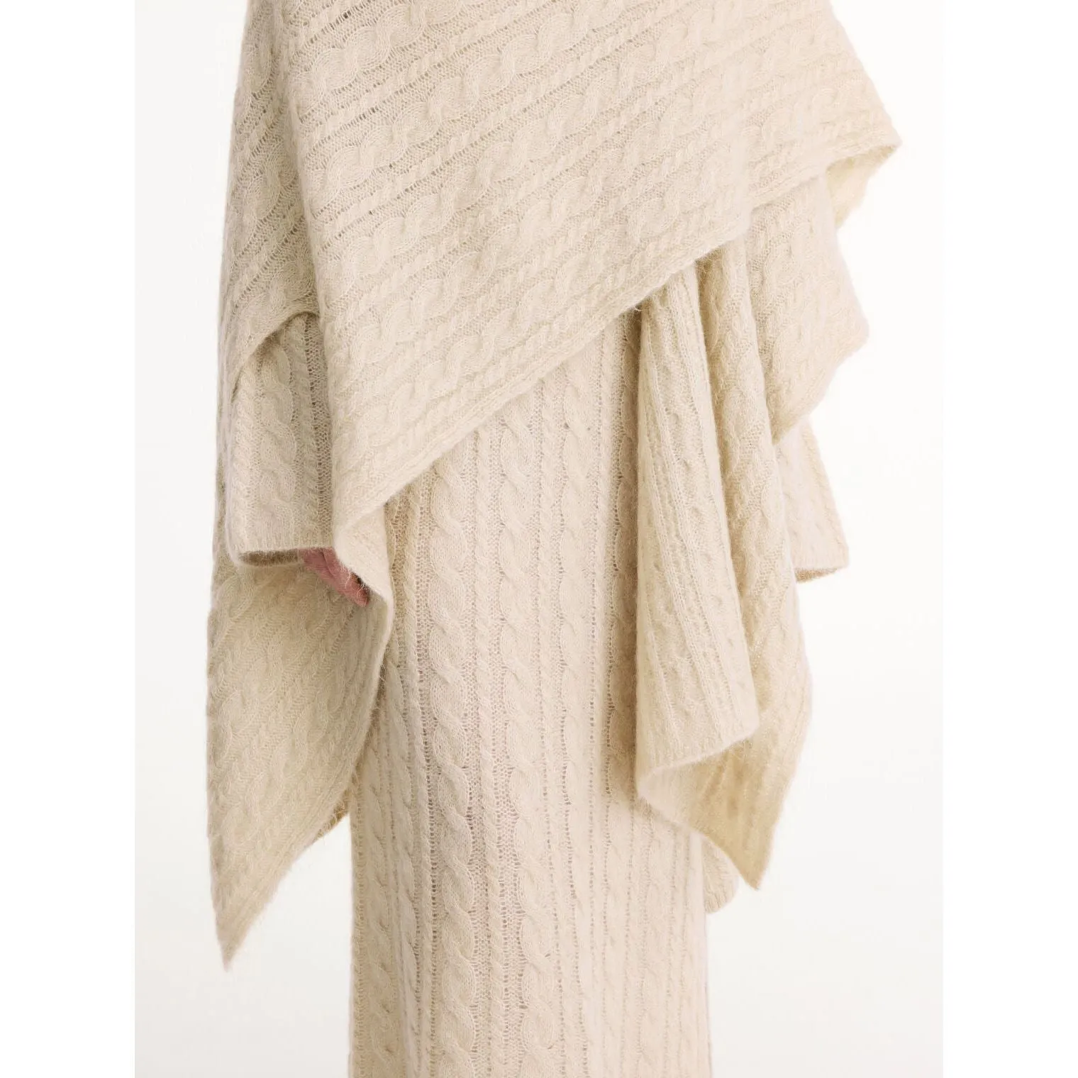KASSILLAS WOOL BLEND PONCHO