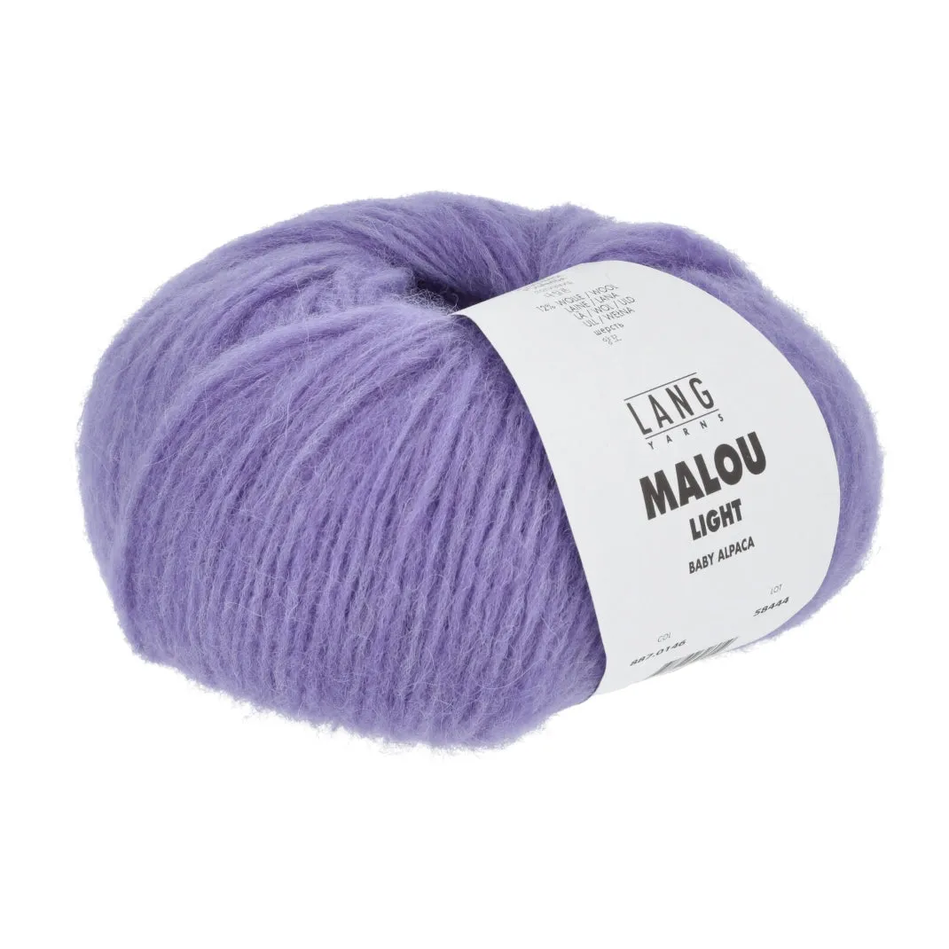 Kid's Poncho Knitting Kit | Lang Yarns Malou Light & Knitting Pattern (240-01)