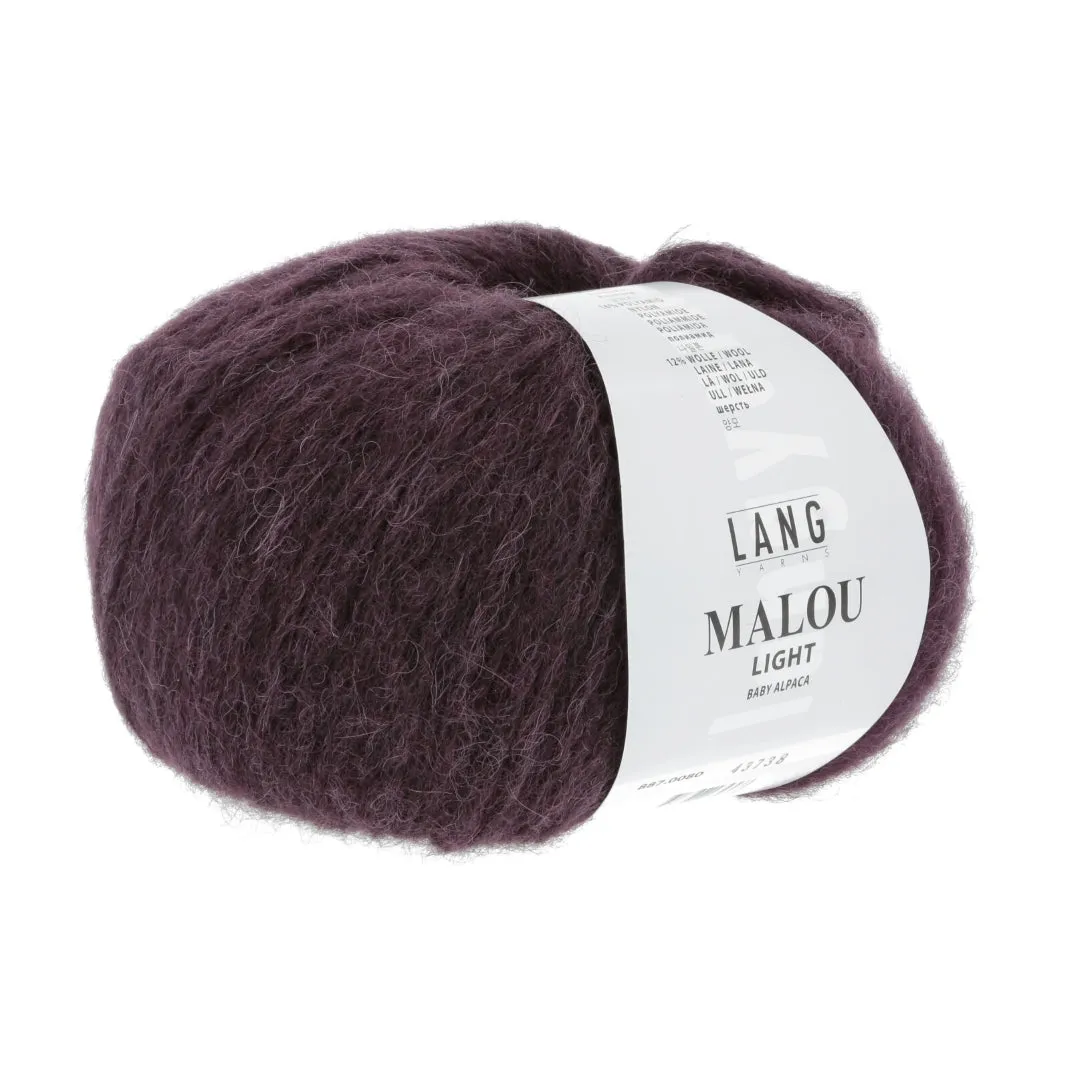 Kid's Poncho Knitting Kit | Lang Yarns Malou Light & Knitting Pattern (240-01)