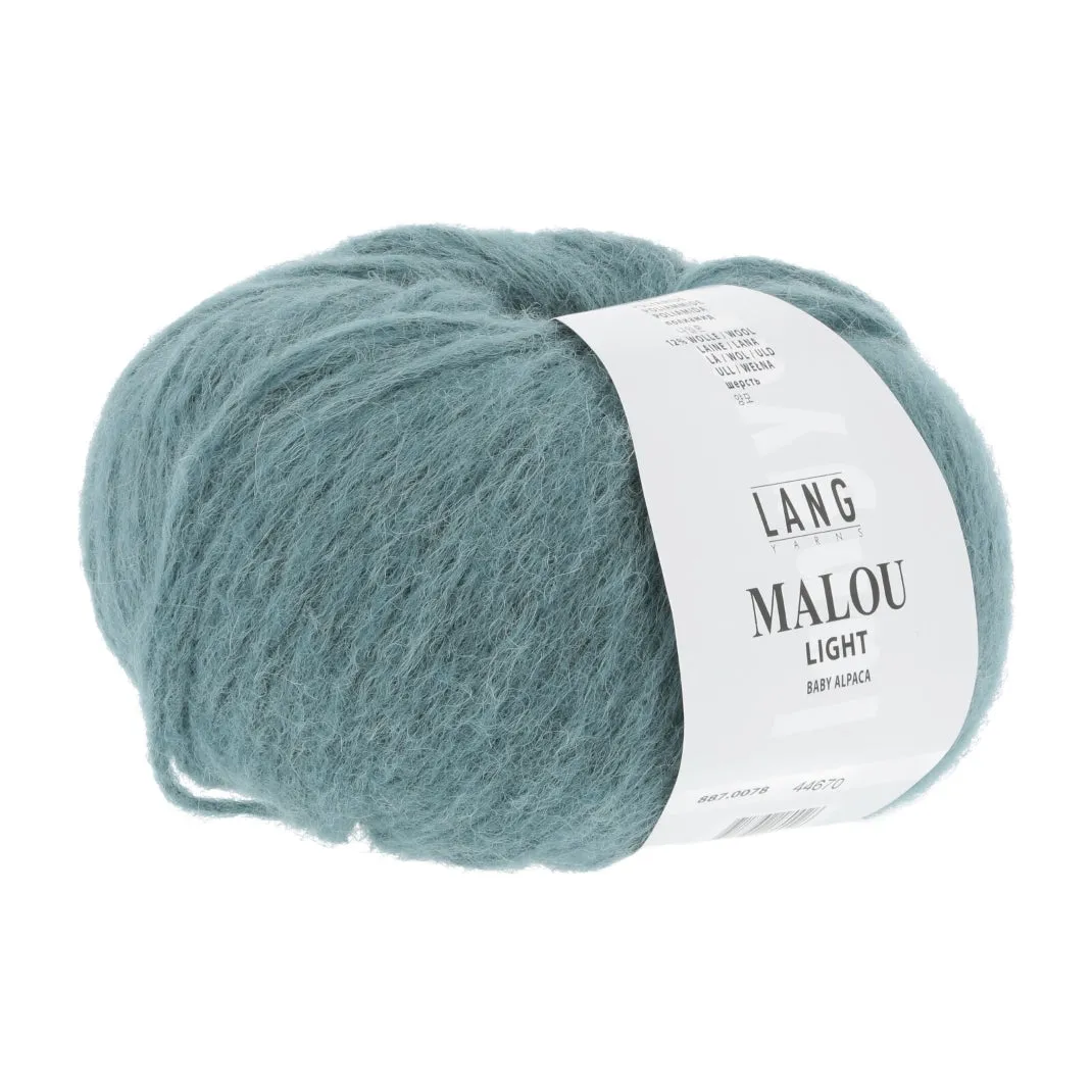 Kid's Poncho Knitting Kit | Lang Yarns Malou Light & Knitting Pattern (240-01)