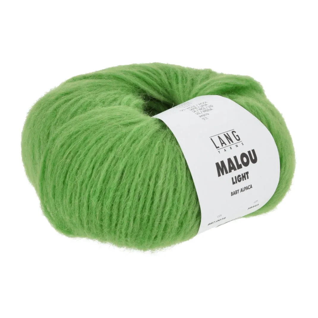 Kid's Poncho Knitting Kit | Lang Yarns Malou Light & Knitting Pattern (240-01)