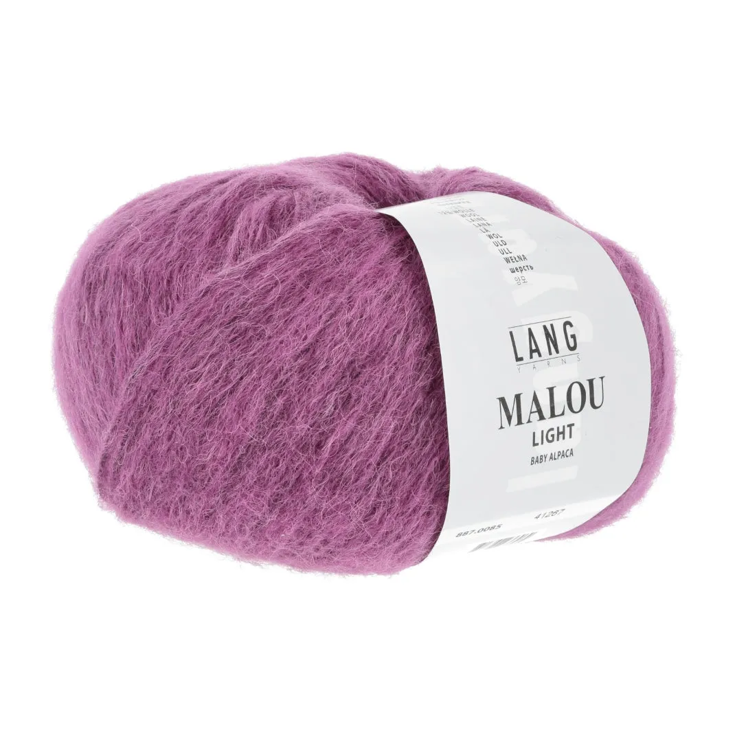 Kid's Poncho Knitting Kit | Lang Yarns Malou Light & Knitting Pattern (240-01)