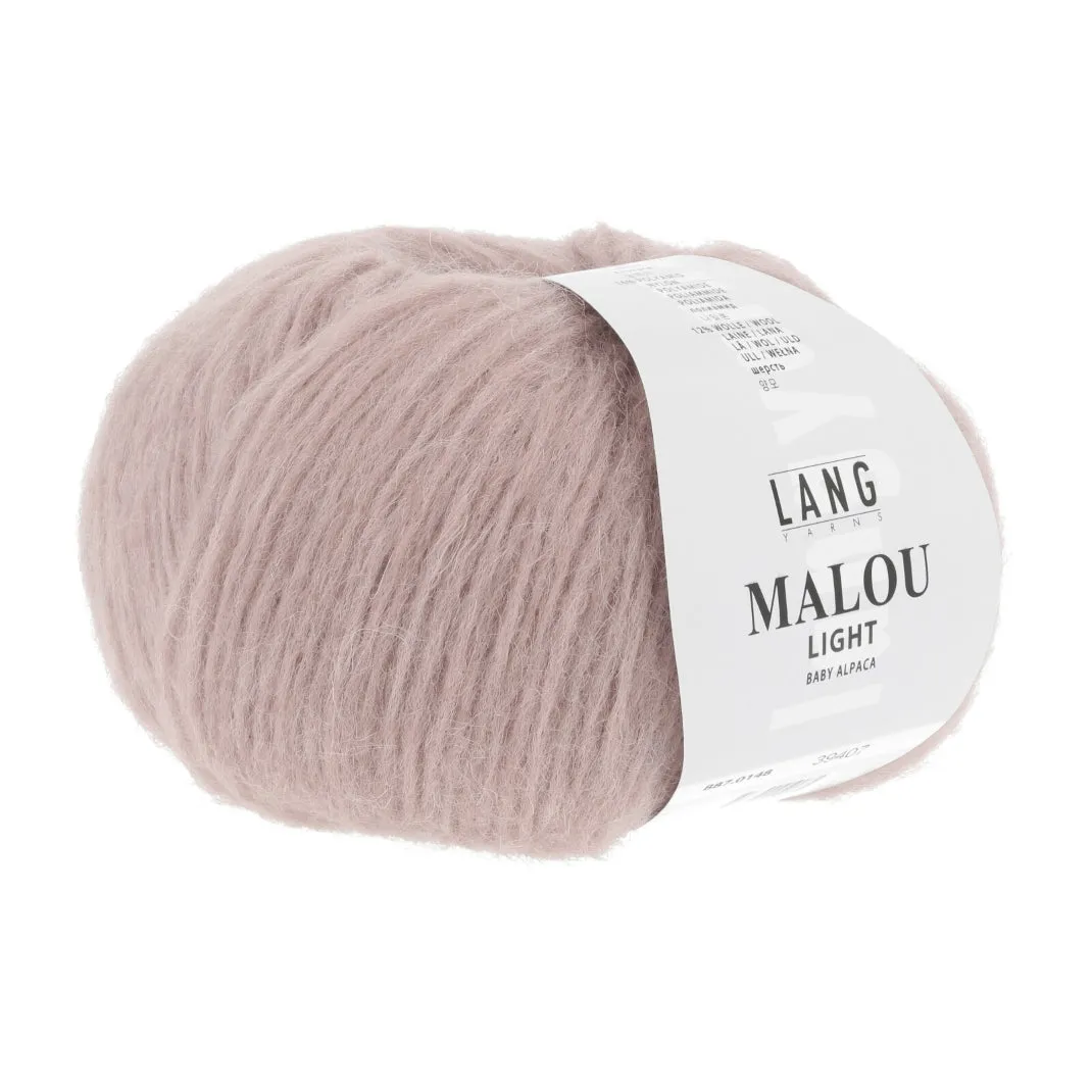 Kid's Poncho Knitting Kit | Lang Yarns Malou Light & Knitting Pattern (240-01)