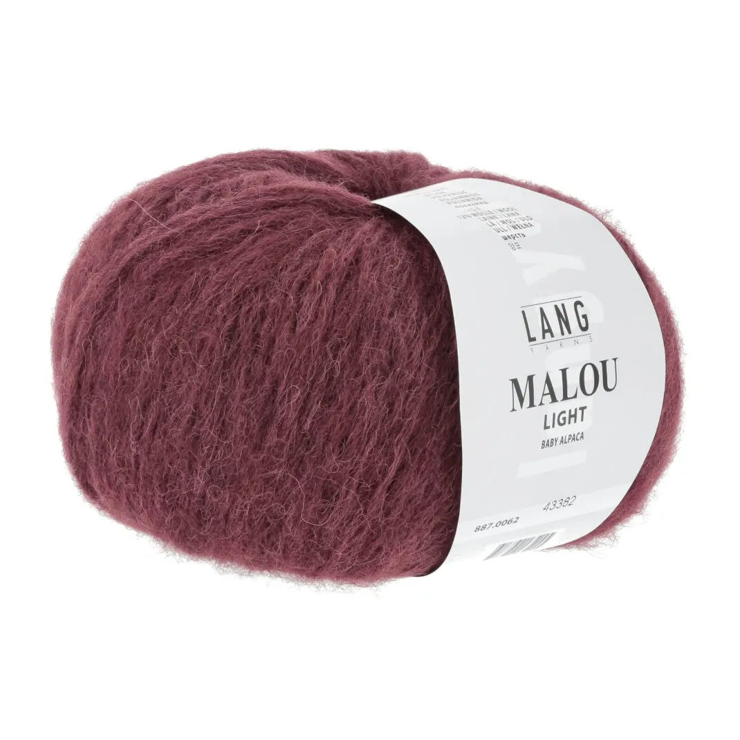 Kid's Poncho Knitting Kit | Lang Yarns Malou Light & Knitting Pattern (240-01)